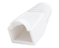 UNITEK Osłona wtyku RJ45, 6 mm, 100 szt. biała - 748870 - zdjęcie 3